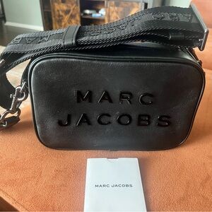 MARC JACOBS FLASH LEATHER CROSSBODY CAMERA BAG